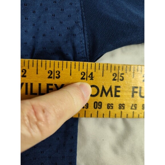 Vintage Michigan Wolverines Jersey Men's 2XL Blue #4 Adidas Jim Harbaugh - Picture 10 of 13